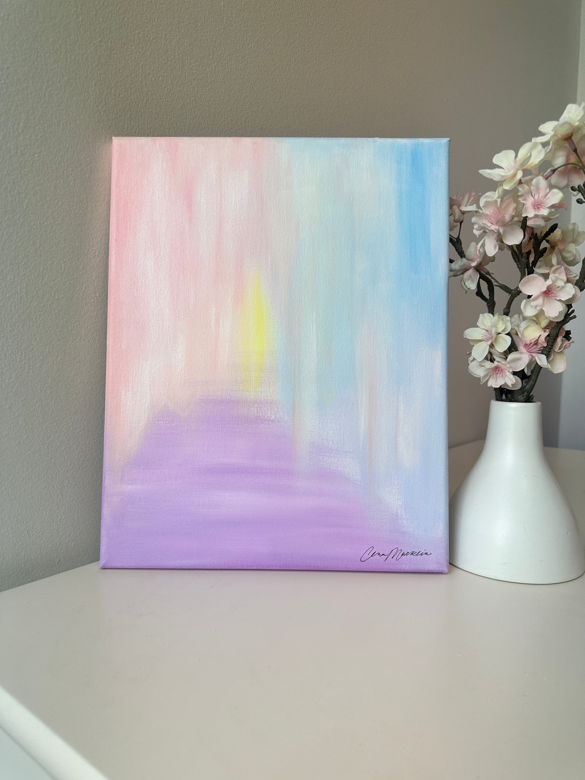 The Refiner | Original Abstract Painting on Canvas | 11x14