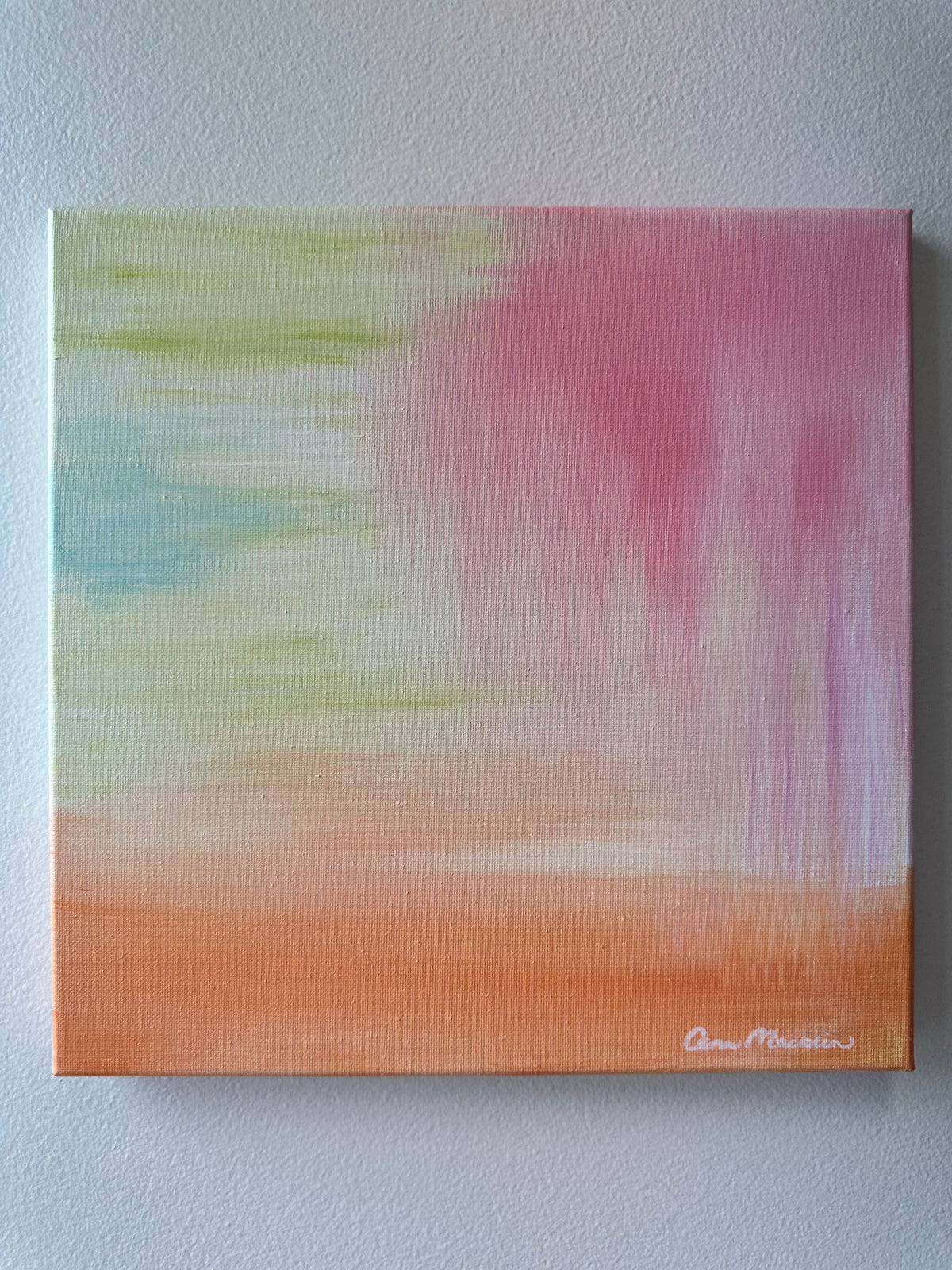 Arise | Original Abstract Painting on Canvas | 12x12