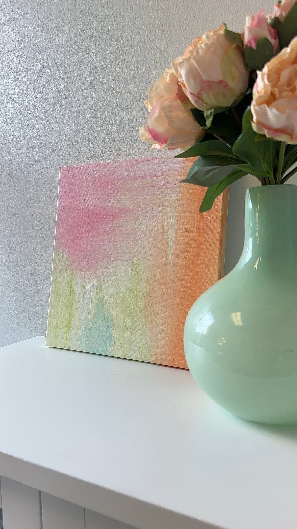 Arise | Original Abstract Painting on Canvas | 12x12