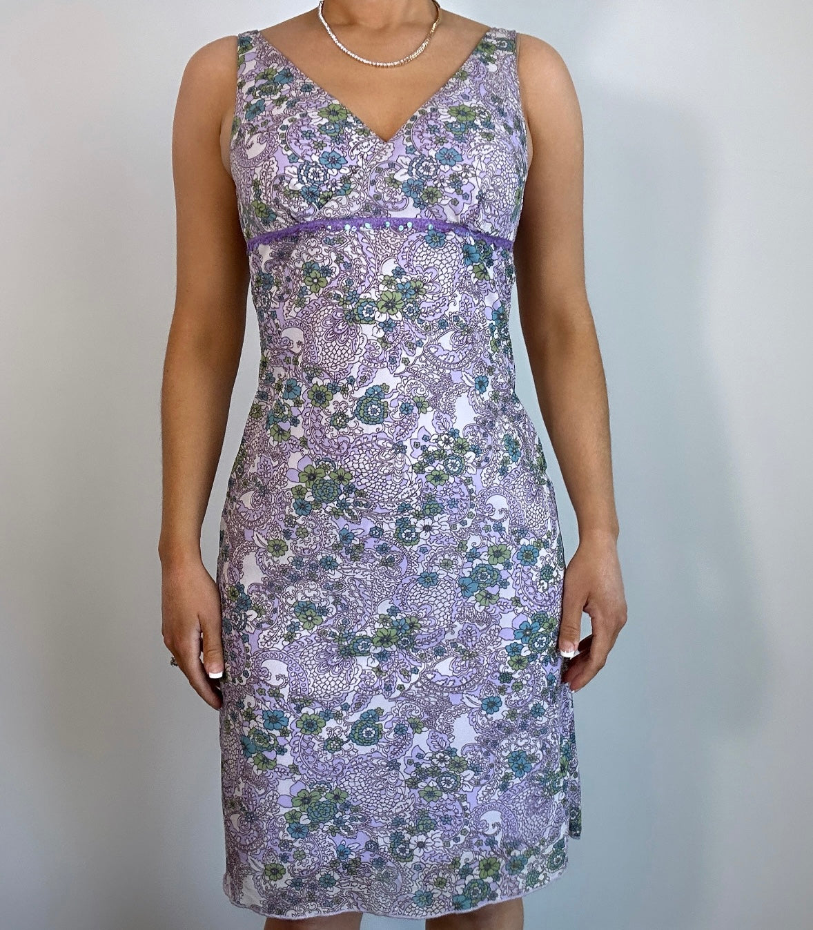 Vintage Y2K Xhilaration Lavender Dress