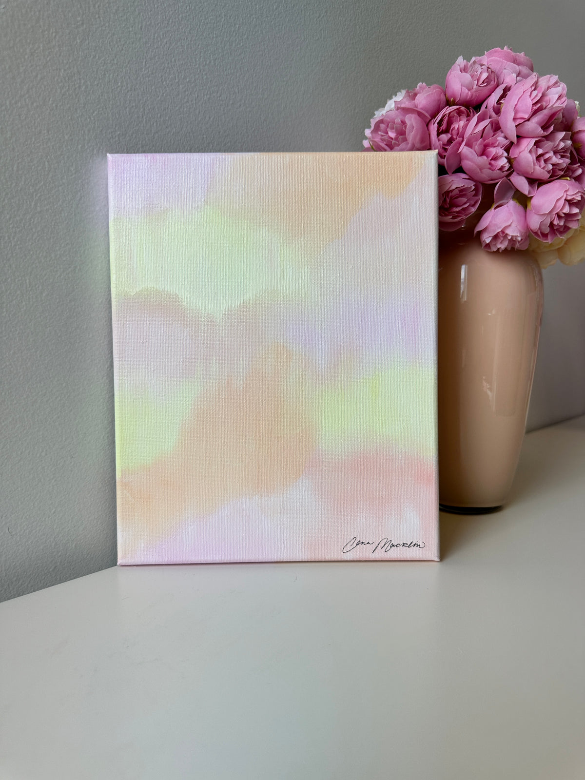 For Such a Time | Original Abstract Painting on Canvas | 8x10