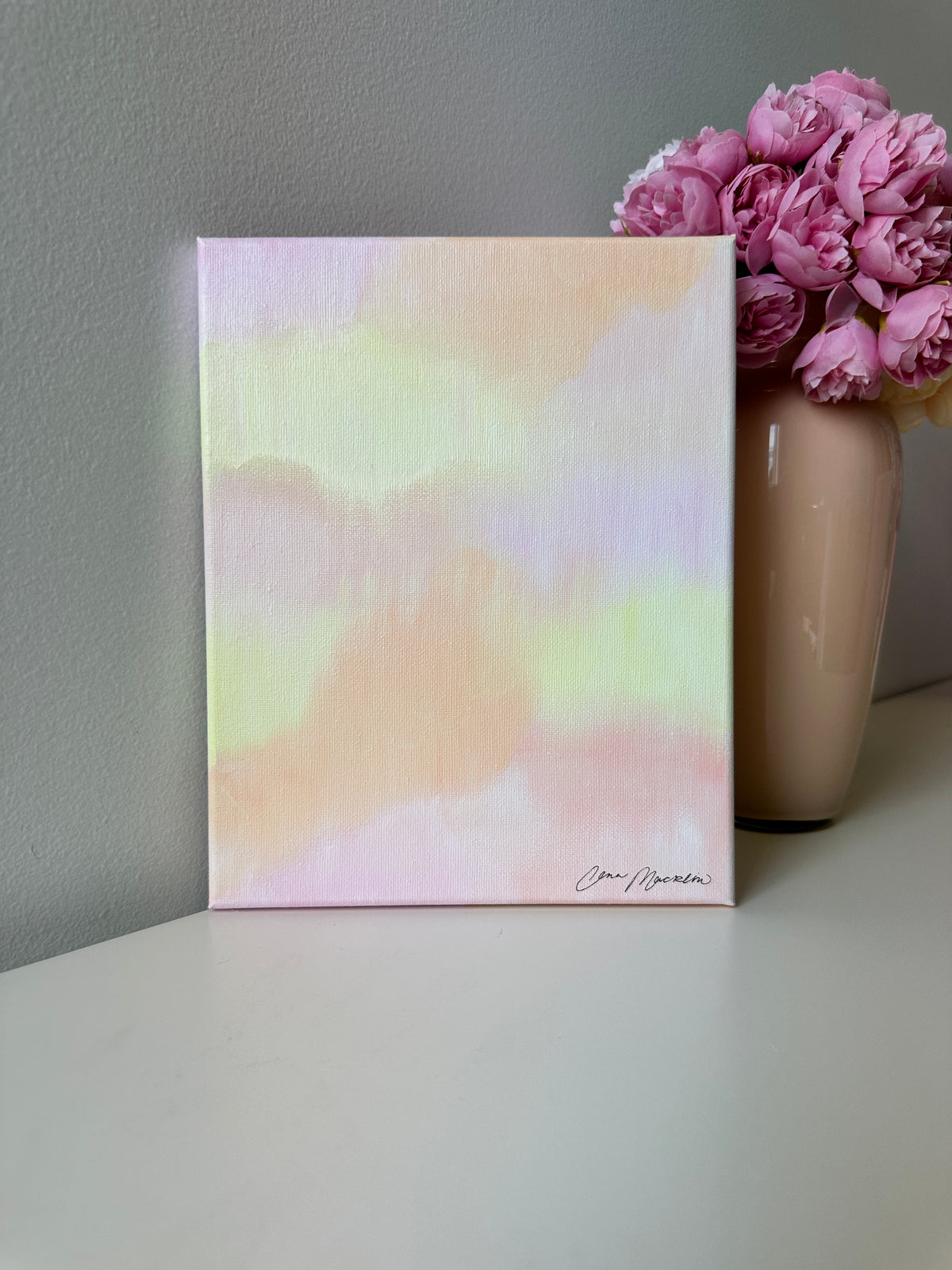 For Such a Time | Original Abstract Painting on Canvas | 8x10
