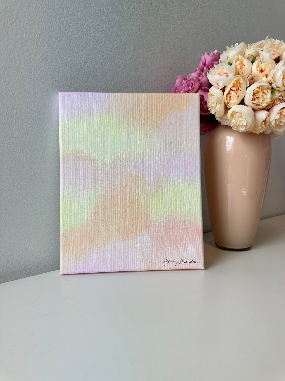 For Such a Time | Original Abstract Painting on Canvas | 8x10