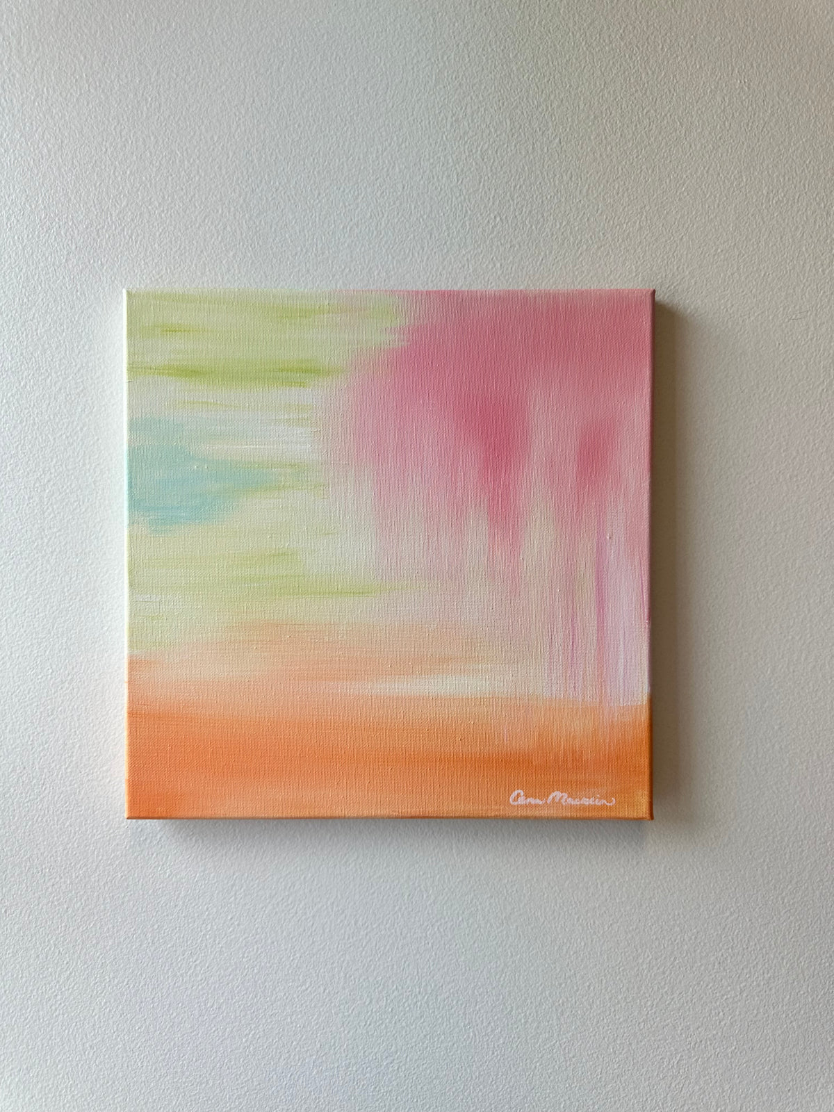 Arise | Original Abstract Painting on Canvas | 12x12