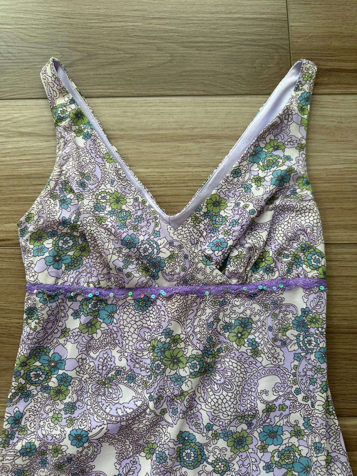 Vintage Y2K Xhilaration Lavender Dress