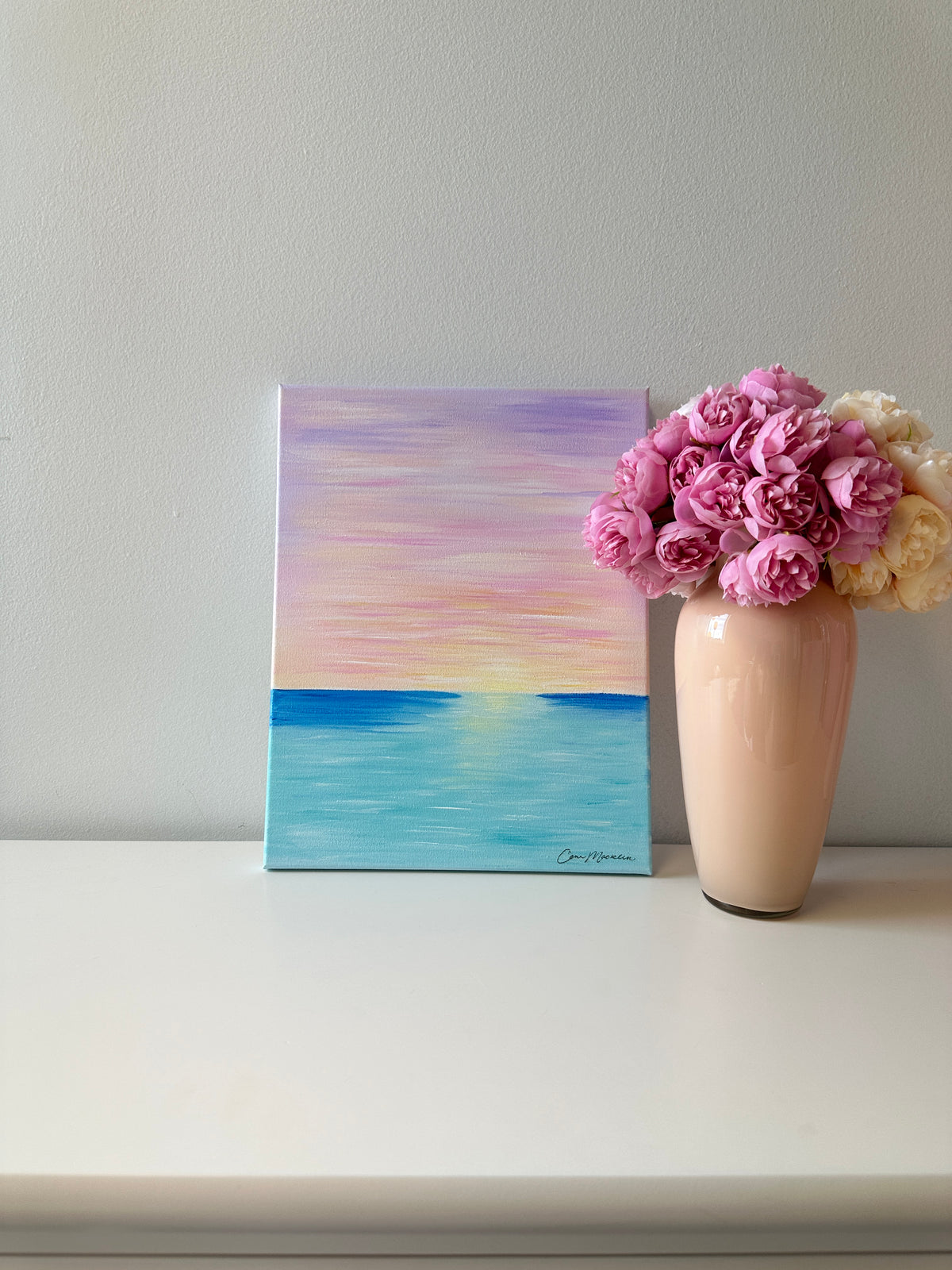 New Mercies | Original Abstract Landscape Painting on Canvas | 11x14