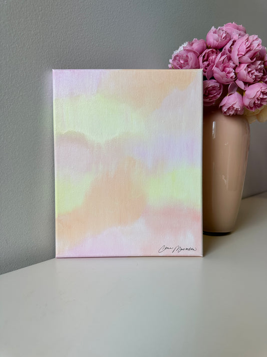 For Such a Time | Original Abstract Painting on Canvas | 8x10