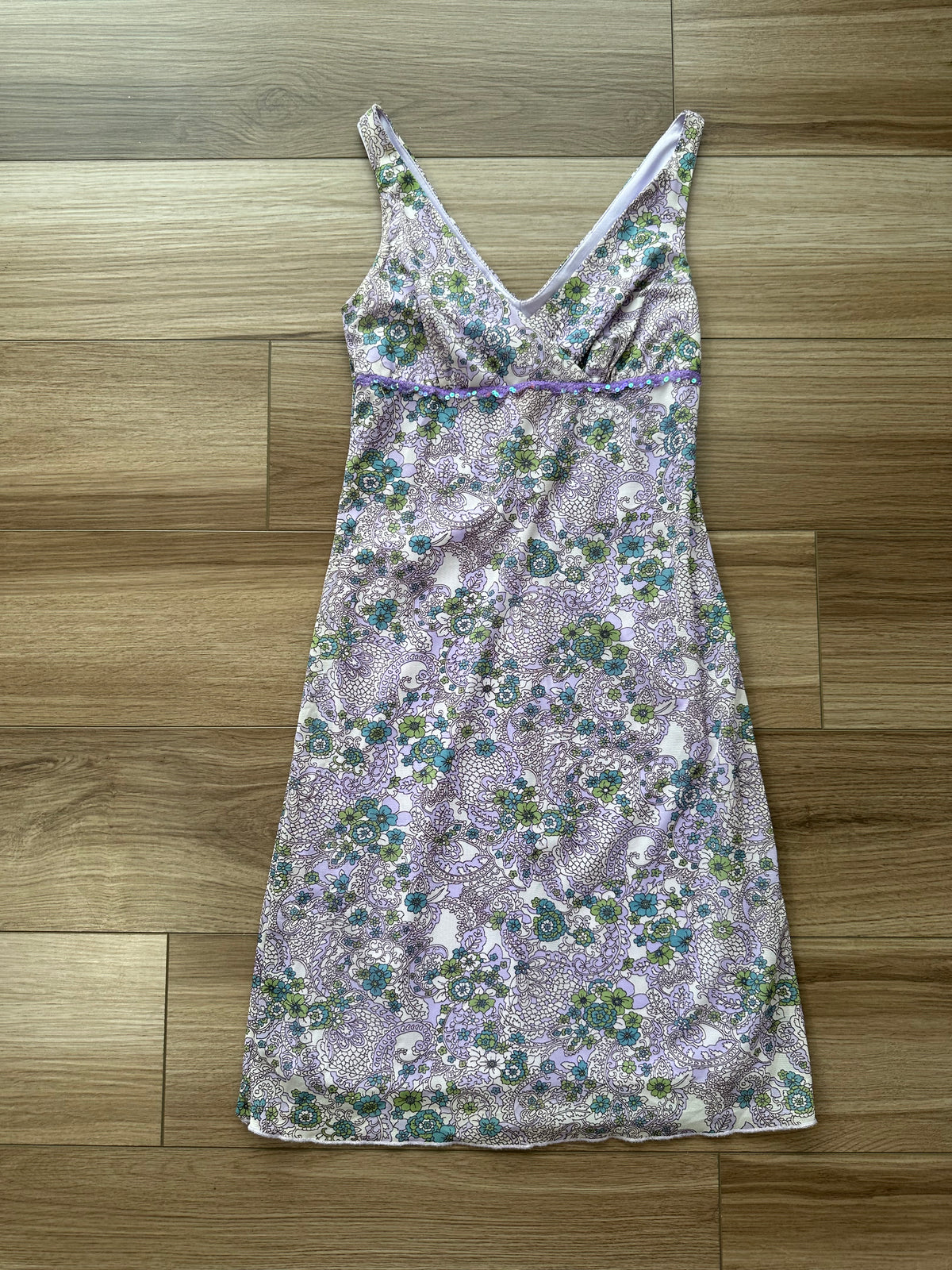 Vintage Y2K Xhilaration Lavender Dress