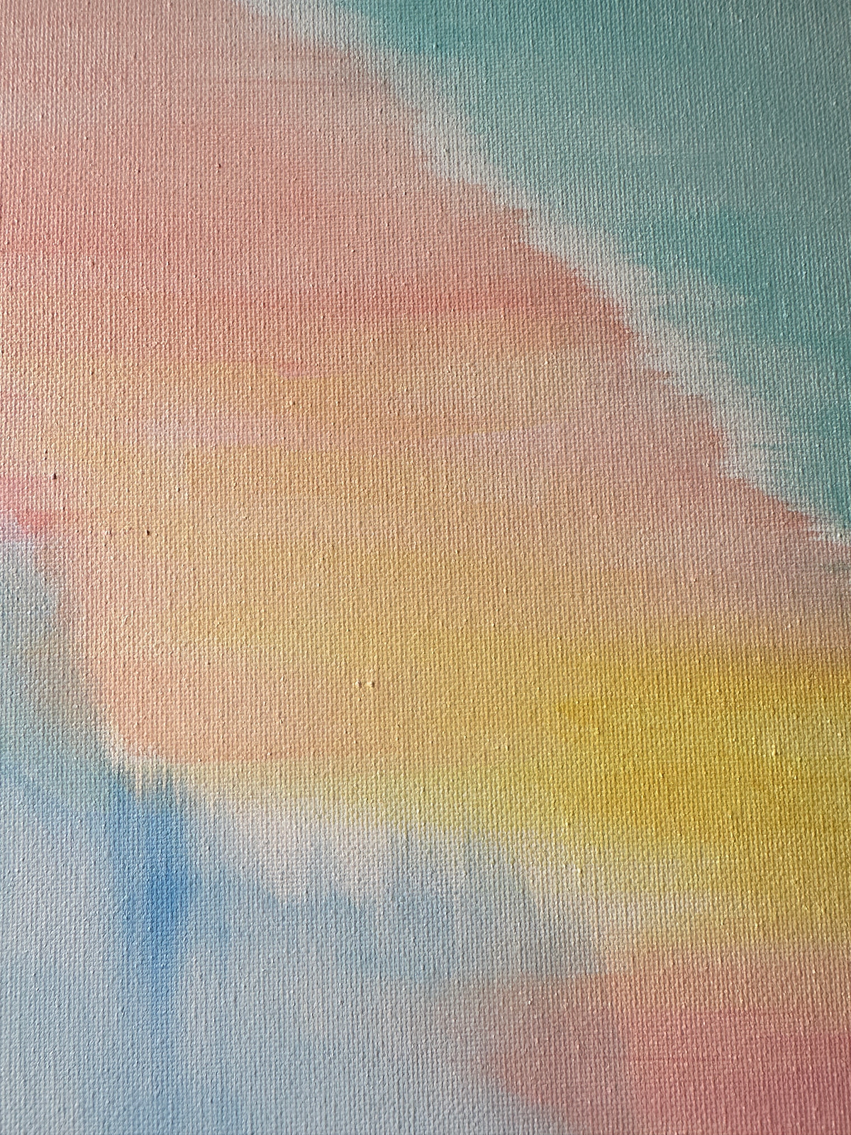 Red Sea | Original Abstract Acrylic Painting on Canvas | 12x12