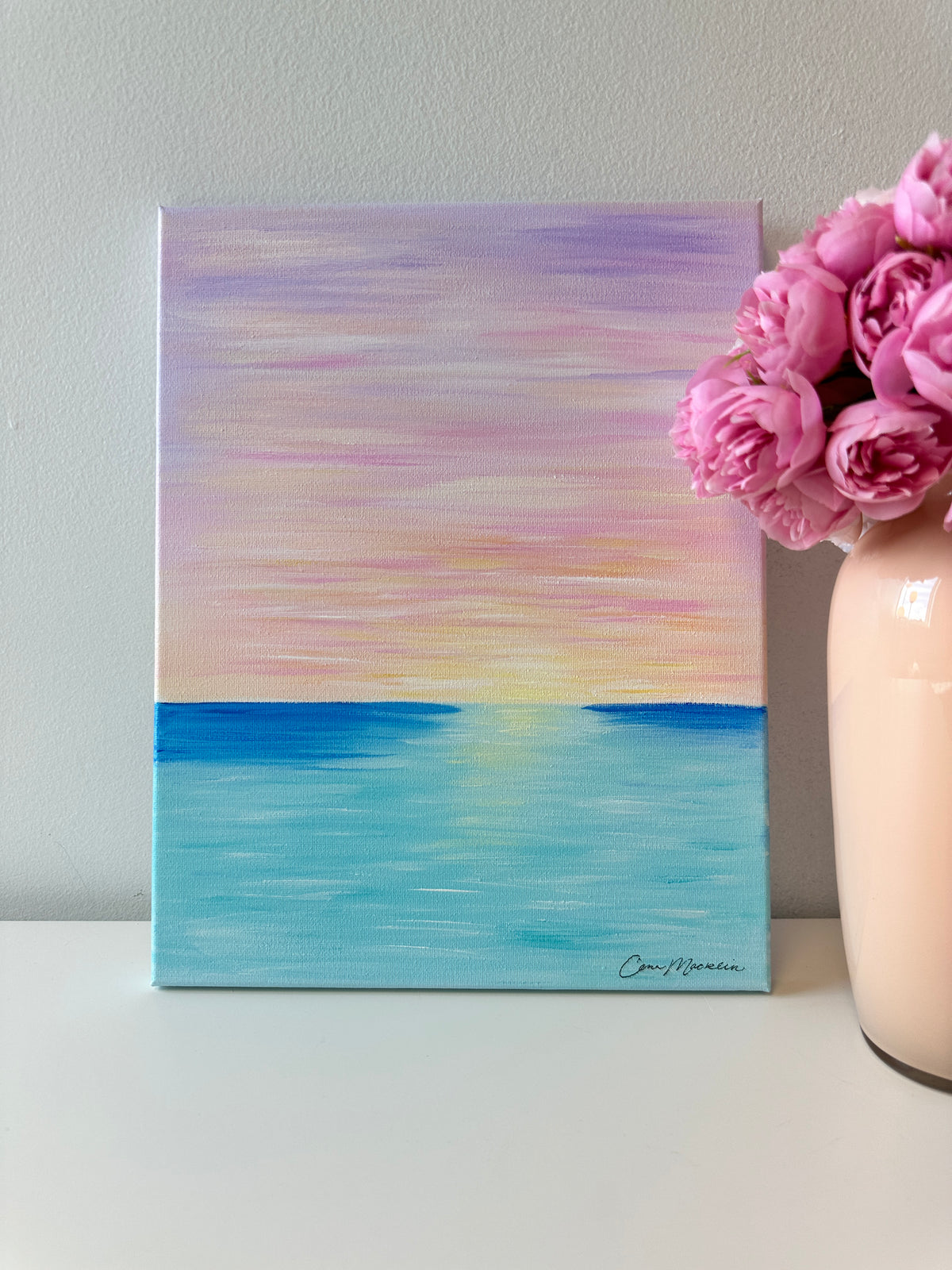 New Mercies | Original Abstract Landscape Painting on Canvas | 11x14