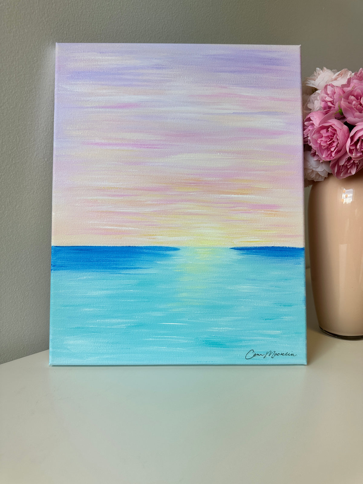 New Mercies | Original Abstract Landscape Painting on Canvas | 11x14
