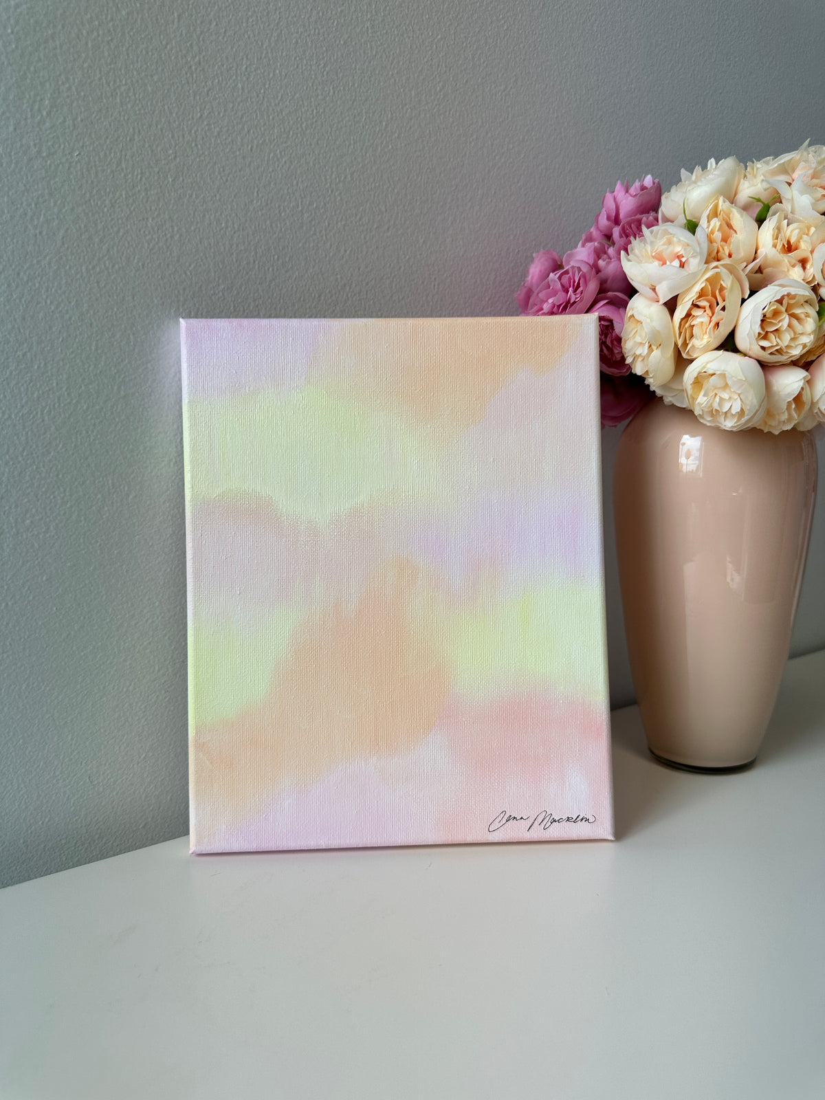 For Such a Time | Original Abstract Painting on Canvas | 8x10