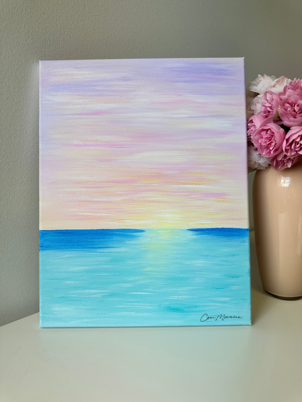 New Mercies | Original Abstract Landscape Painting on Canvas | 11x14