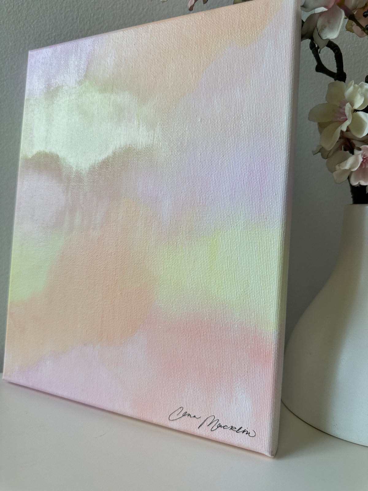 For Such a Time | Original Abstract Painting on Canvas | 8x10