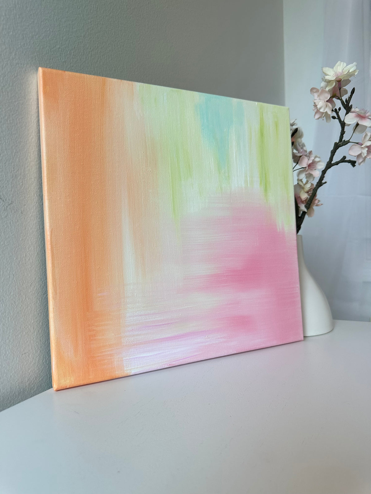 Arise | Original Abstract Painting on Canvas | 12x12