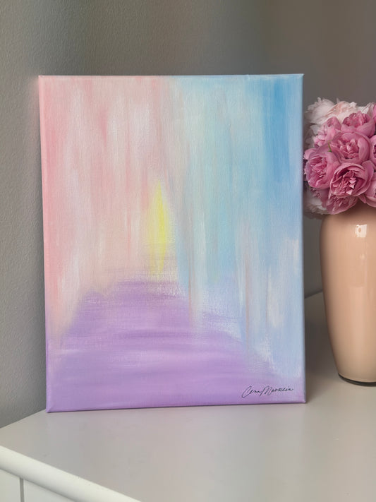 The Refiner | Original Abstract Painting on Canvas | 11x14