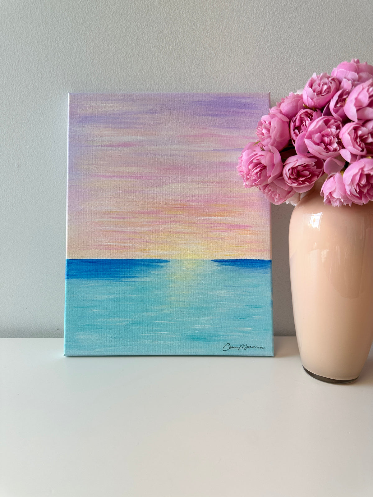 New Mercies | Original Abstract Landscape Painting on Canvas | 11x14
